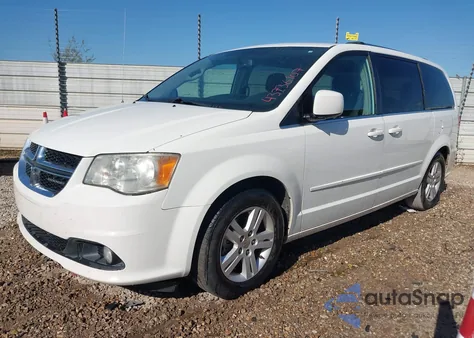 2012 Dodge Grand Caravan Crew from USA, damaged, VIN 2C4RDGDG8CR191334